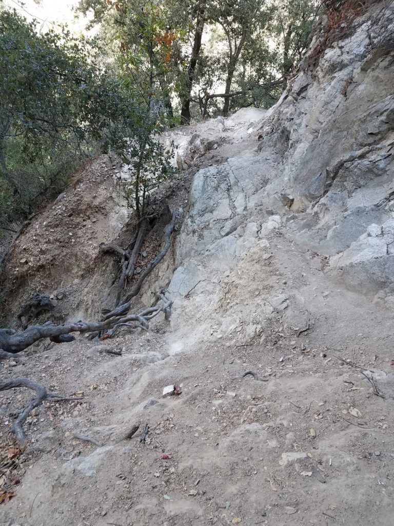 Trail Damage near Sturtevant Falls