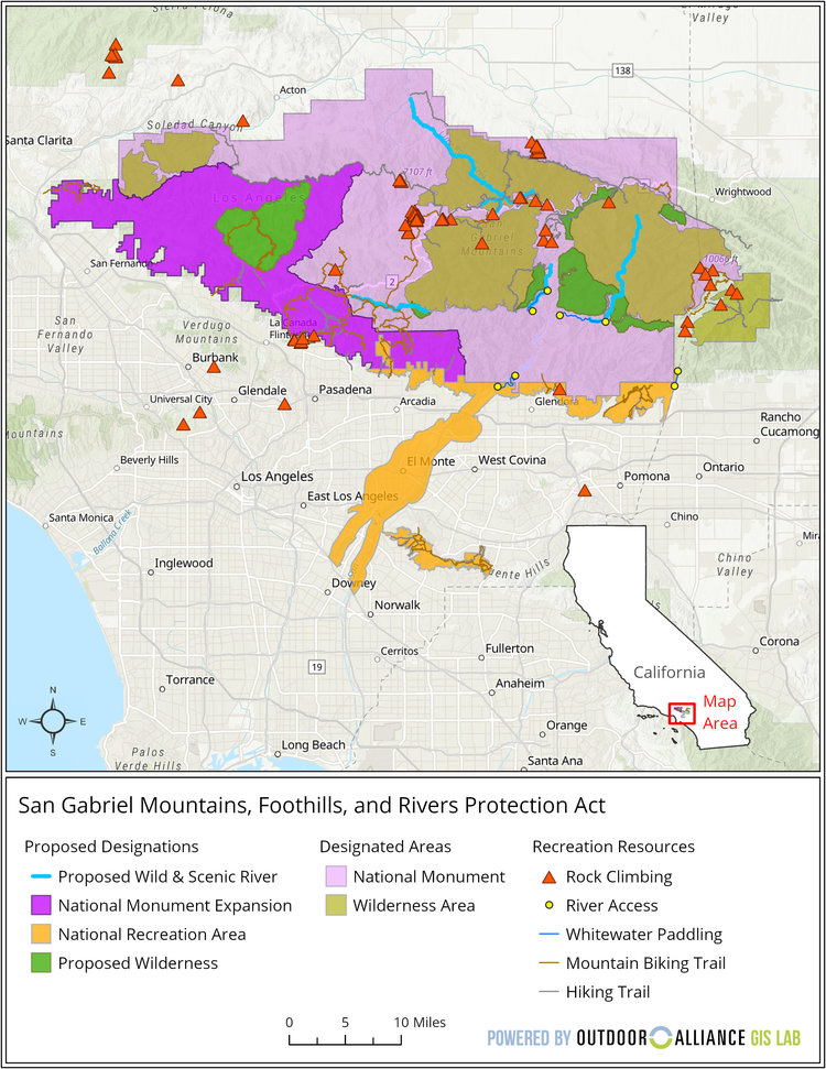 San Gabriel Mountains Foothills and Rivers Protection Act